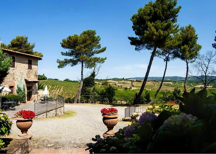 호텔 Il Poderaccio Castagno (Val D'Elsa)